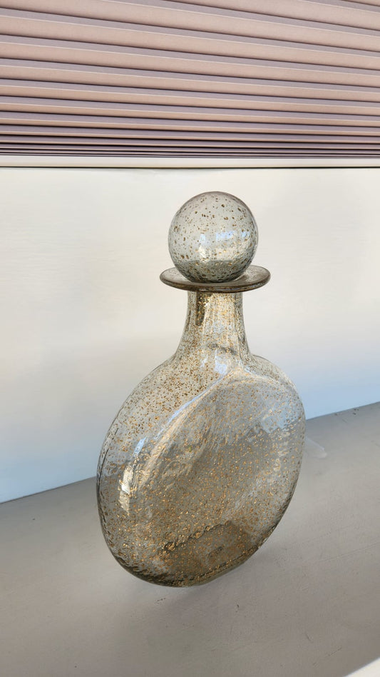 Vase glass 16"