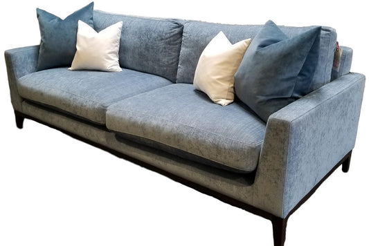 Sofa Blue Cotton Chine